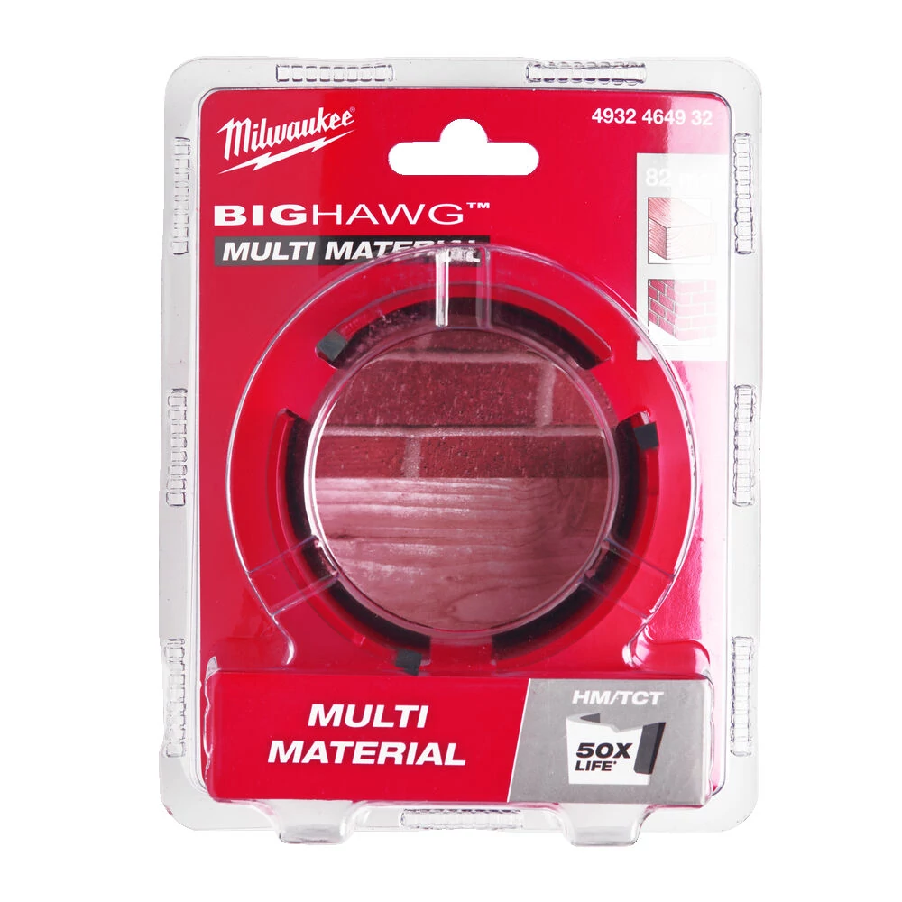Milwaukee BIG HAWG™ többféle anyaghoz 82 mm