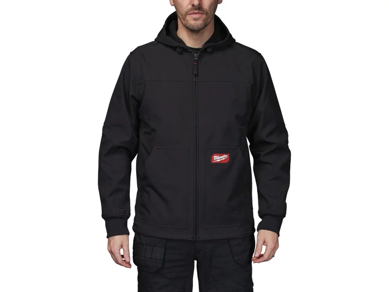 MILWAUKEE Freeflex™ Softshell kapucnis dzseki fekete 2XL-es