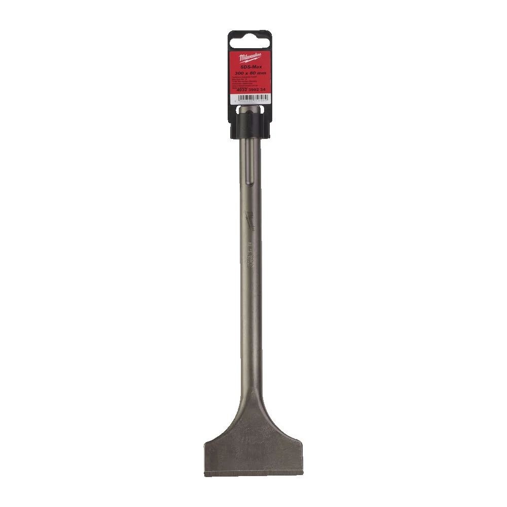 Milwaukee SDS-Max csempe véső, hajlított 80 x 300 mm  1 db