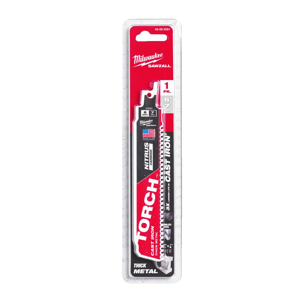 Milwaukee Szablyafűrészlap TORCH™ NITRUS 150/7T - 1 db
