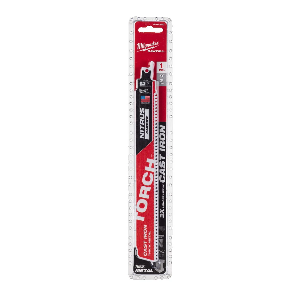 Milwaukee Szablyafűrészlap TORCH™ NITRUS TCT 230 mm 8T - 1 db