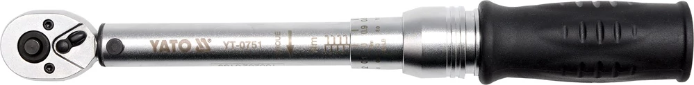 YATO Nyomatékkulcs 1/4 col 2-10 Nm CrV