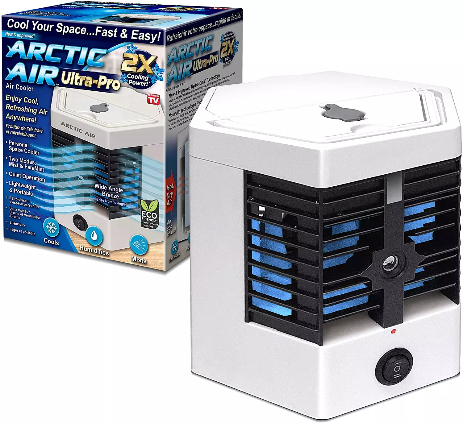 Arctic cool ultra pro hordozható usb ventilátor és tisztító